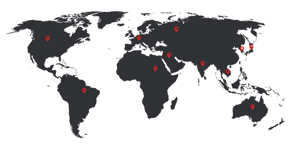 pigment around world