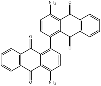Molecular structure formula of Pigment Red 177